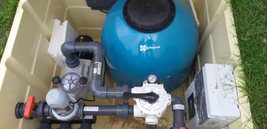 VV493 Chalet en una planta con piscina